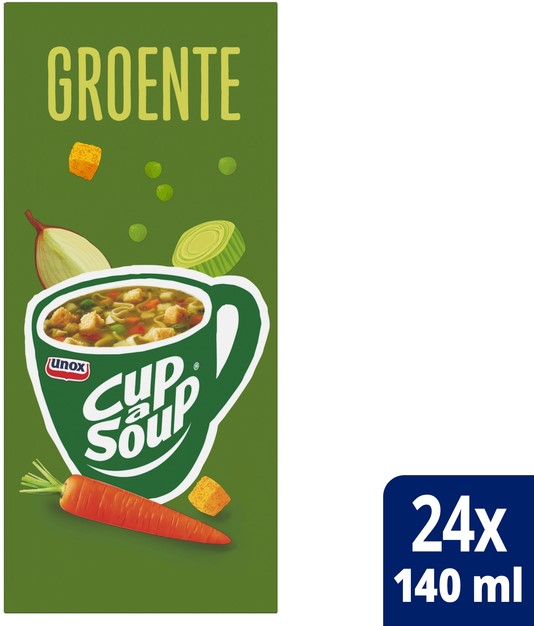 Verrijken ongerustheid man Cup-a-Soup Unox groente 140ml Duurzame Kantoorartikelen